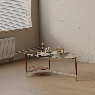 Modern coffee table 3d model