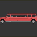 Bus Large Bus CMB Medium Van Large Van Bus School Bus Van Box Car 3d model