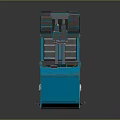 Detailed Blue IVECO Truck 3D Model With Cab And Chassis Design