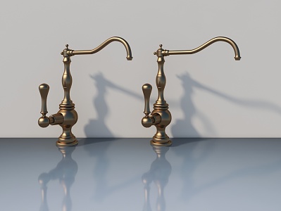 Faucet hardware 3d model