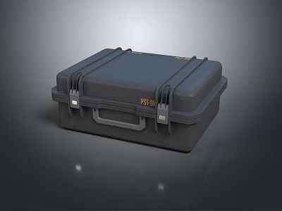 Modern Science Fiction Box Science Fiction Box Military Box Password Box 3d model