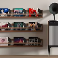 Hisense Vintage Gramophone With Wooden Record Shelves And Vinyl Records