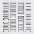 Different Styles of Metal Towel Racks for Bathroom with Various Designs