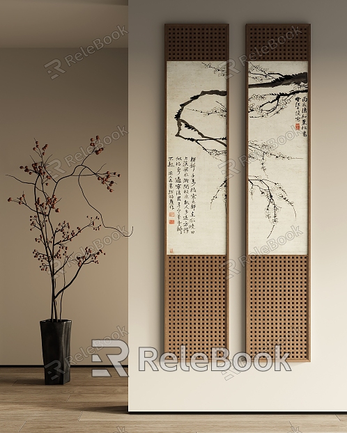 New Chinese Decorative Painting model