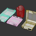White Paper Boxes For Household Supplies With Various Shapes And Storage Design