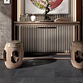 New Chinese-style Duan Jing Tai Entrance 3d model