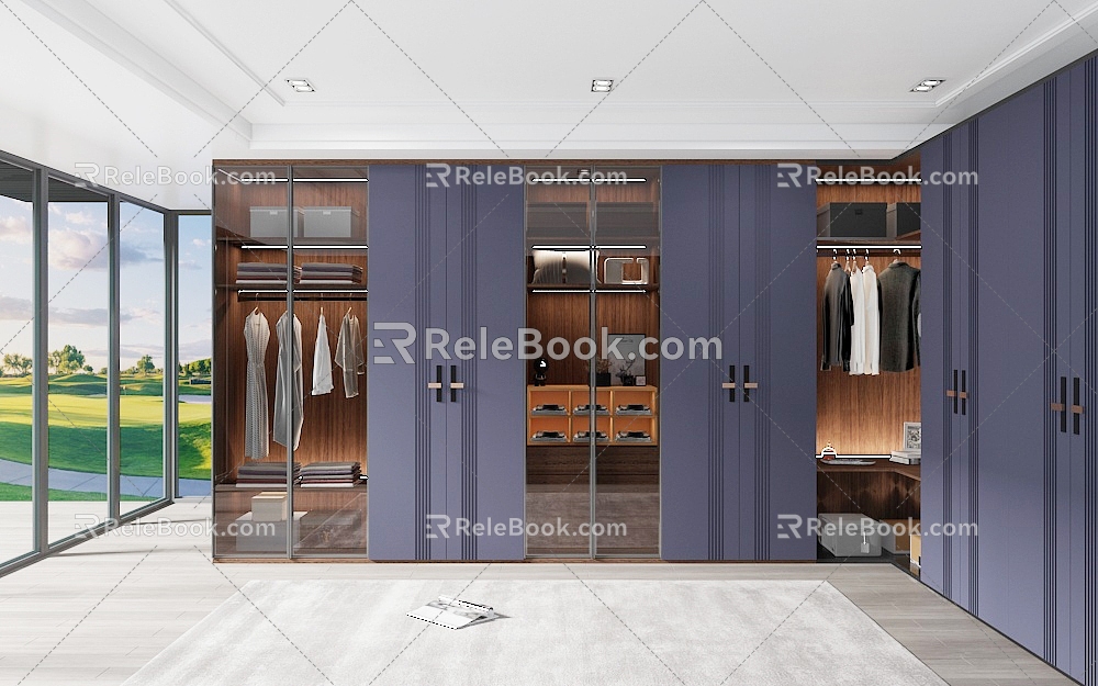 Cloakroom 3d model