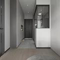 Modern Minimalist Tatami Bedroom Interior With Desk Window And Soft Lighting