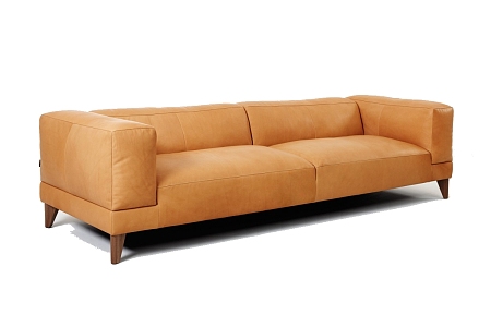 Nordic Double Sofa 3d model