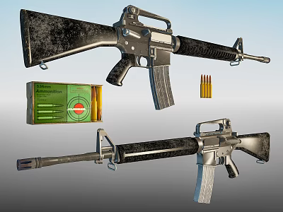 Modern Rifle 3d model