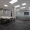Luxury SPA Sauna Relaxation Space With Steam Room Massage Beds And Natural Wooden Decor