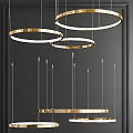 Modern chandelier ring series endon writable 3d model
