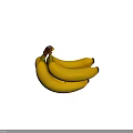 Fresh Ripe Yellow Bananas In A Bunch For Nutritious Snacking