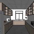 Modern pantry 3d model