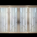 Modern sliding door 3d model