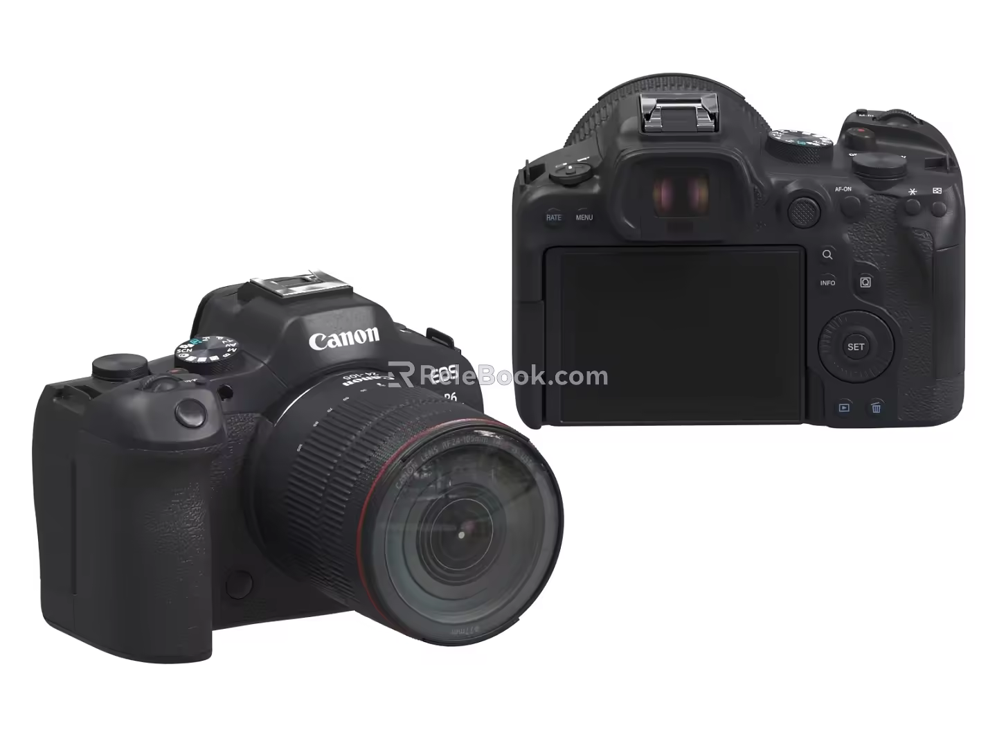 Canon Camera No Reverse Camera 3d model