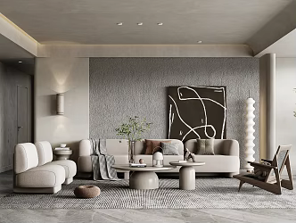 The Silent Living Room 3d model