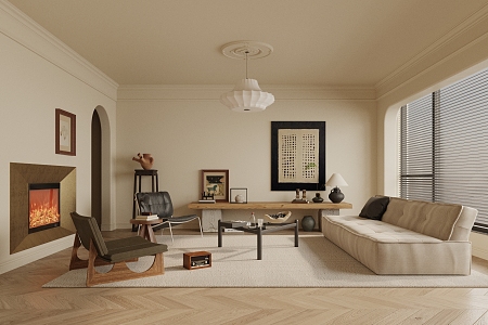 The Silent Living Room 3d model