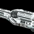 Futuristic Mechanical Device 3D Render With Intricate Metallic Structure And Glowing Details