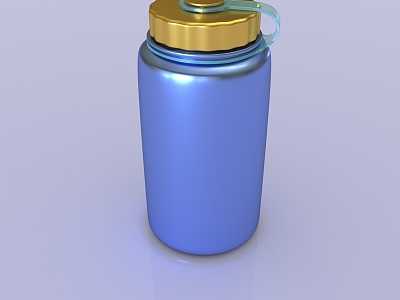 Water cup drinking cup model