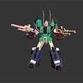 Modern Transformers Gauda Warrior Gauda Mecha Warrior 3d model