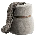 Modern Dressing Stool Sofa Stool Shoe Changing Stool Low Stool 3d model