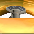Mechanical Instrument Base With Scale Dial And Metal Construction For Industrial Use