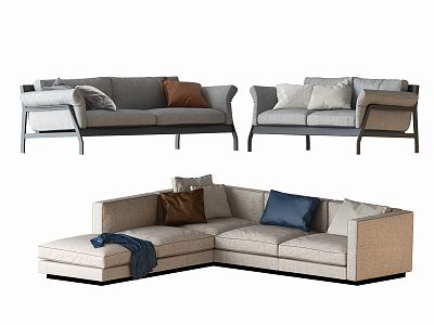 Modern Combination Sofa Combination 3d model