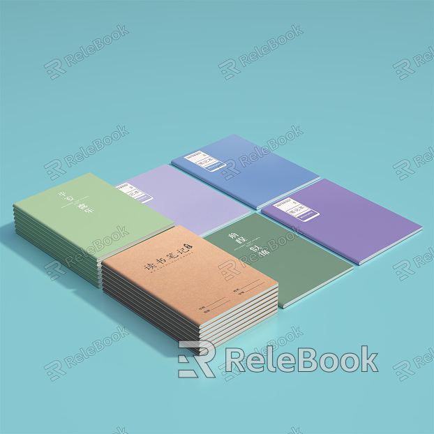 Modern Notebook Notebook Journal Notepad model