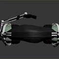 Green Earmuff Headphones With Black Headband And Comfortable Fit Design For Daily Use
