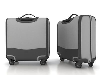 Modern Luggage Box model