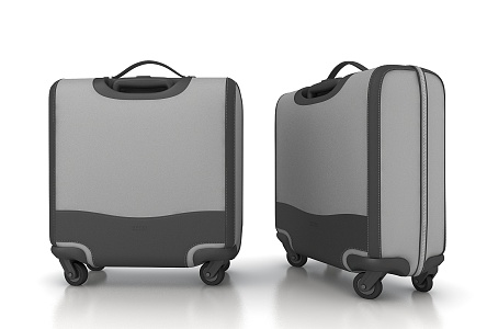 Modern Luggage Box 3d model