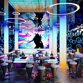 The Modern Bar 3d model