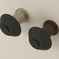 Modern Wall Mounted Hooks With Metal And Wooden Finishes For Home Decor