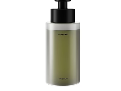 Modern FONGO Hand Soap Dispenser with Black Pump for Daily Washing Essentials 3d model