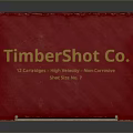 TimberShot Co 12 Gauge Hunting Shells 25 Cartridges High Velocity Non Corrosive