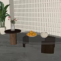 Modern coffee table 3d model