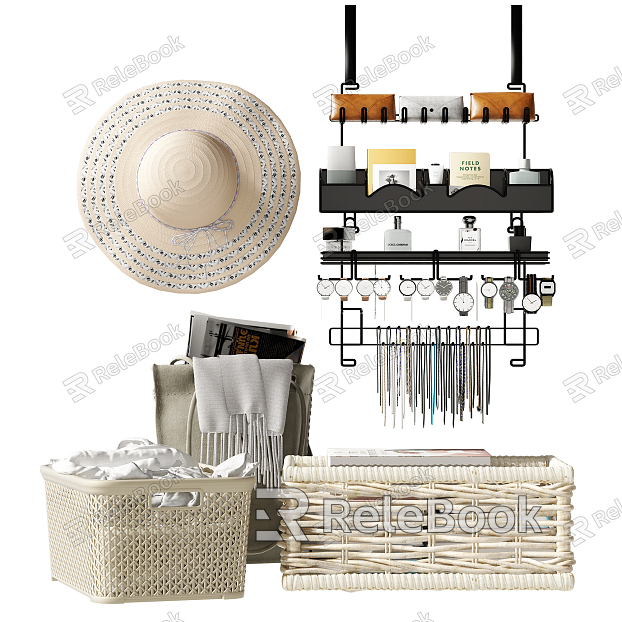 Modern Storage Basket Storage Box Ornaments model