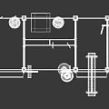 Home Gym Sports Equipment With Barbells Racks Rings Medicine Balls And Bench