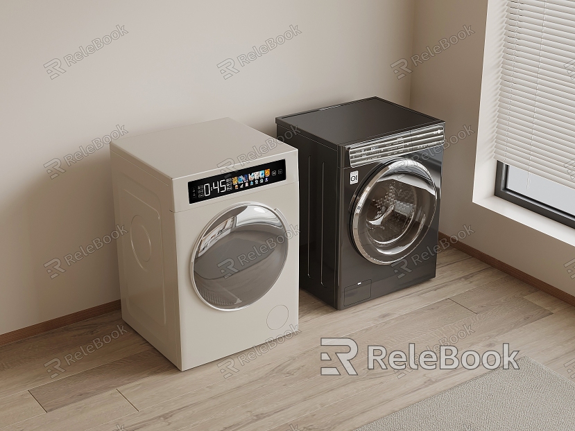 Modern washing machine drum washing machine model