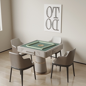 Mahjong Table 3d model