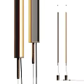 Sleek Modern Floor Lamps With Gold Silver And Black Metallic Finishes
