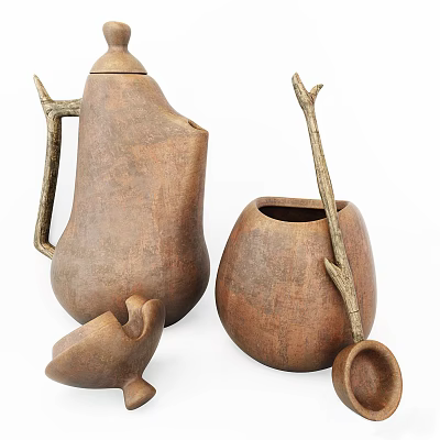 Chinese ceramic ware 3d model