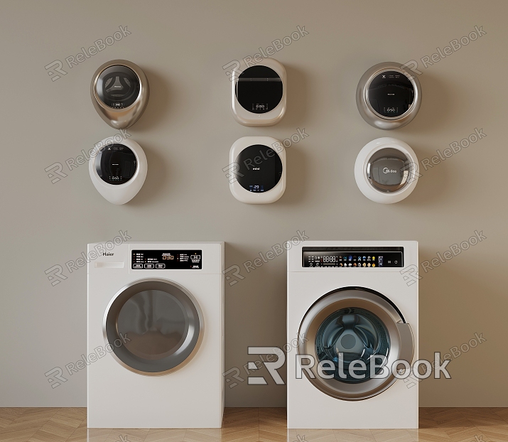 Washing machine combination model