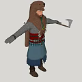 Characters 3d model