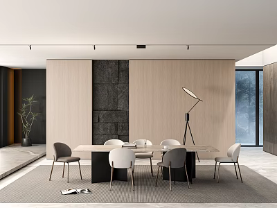 Modern Restaurant 3d model