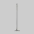 Modern Floor Mounted Faucet With Handheld Shower And Sleek Chrome Finish