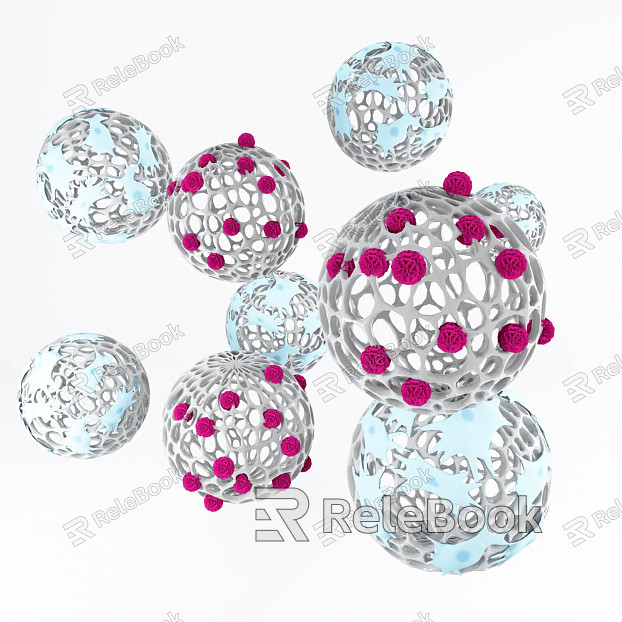 modern cell carrier virus nucleus model