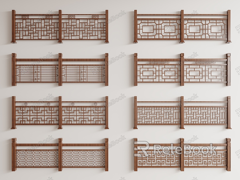 New Chinese Railing Guardrail model