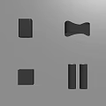 Modern Wall Sconces With Square Curved And Cylindrical Designs For Indoor Lighting